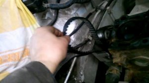 Метки ГРМ Чери Амулет на коленвале.(Chery Amulet)