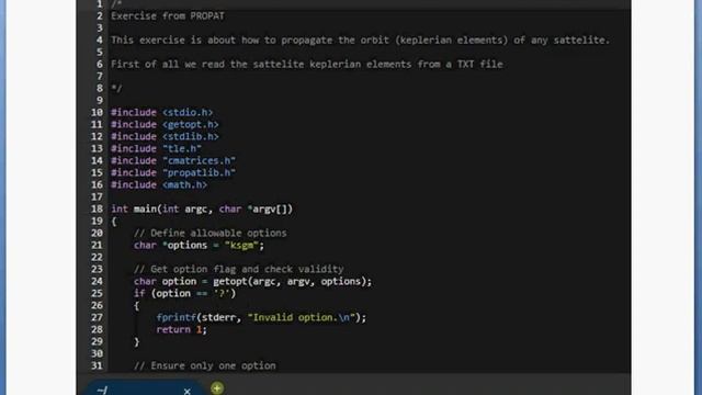 Libraries for orbit propagation - CS50 project смотреть онлайн