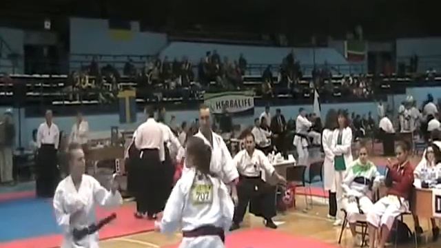 4th World Fudokan Karate Championship Belgrade 16 18 12 2011 Jovana Savic Serbia Lotos смотреть онлайн