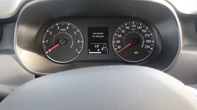 How to reset tire pressure light on a Dacia Dokker смотреть онлайн