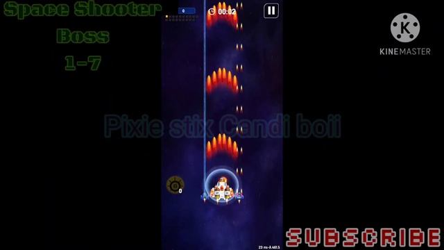 Space Shooter Galaxy Attack New Boss 1-7