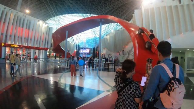 Ferrari World entrance | Abu Dhabi | UAE смотреть онлайн