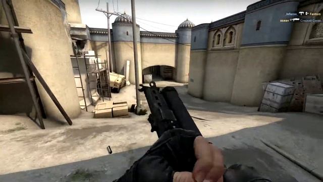 ocean учит, как правильно зажимать с Бизона :D смотреть онлайн