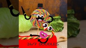 Crazy Doodles And Their Everyday Adventures || How To Be Popular By 24/7 Doodles