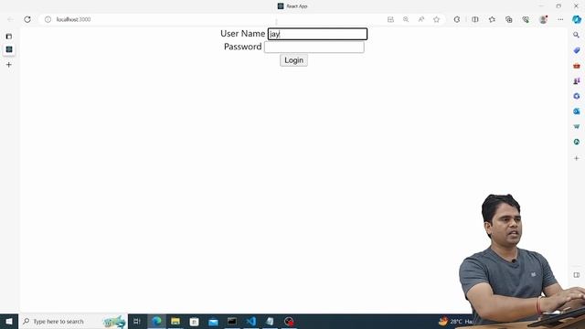 #64| react login page with authentication | react form validation| Full Stack Development using MER смотреть онлайн