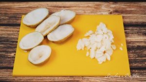 "Крошка-картошка" с ветчиной и огурчиками. Baked potatoes