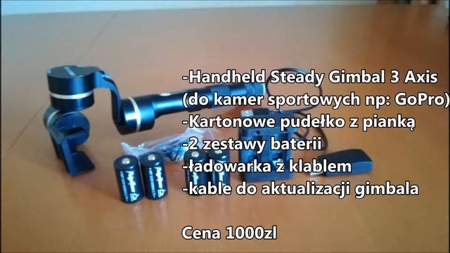 Sprzedaż sprzętu !!! Kamera Sony i Gimbal !!! смотреть онлайн