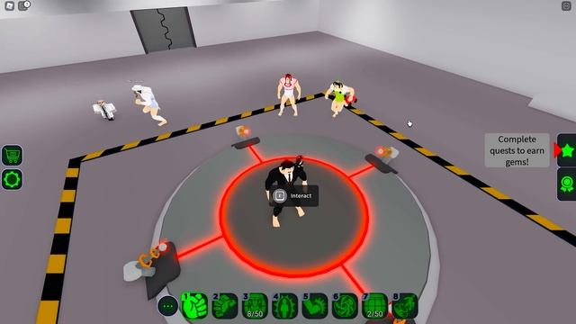 LOKIS MEGA FORTE NA BASE DOS CIENTISTAS | Roblox - Bulked Up смотреть онлайн