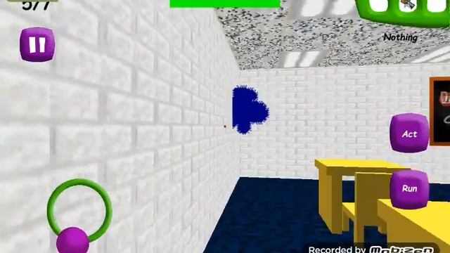 Играем в балди с читами Baldi's Basics in Education смотреть онлайн