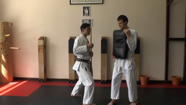 "Каги цуки" в Окинава кэмпо смотреть онлайн