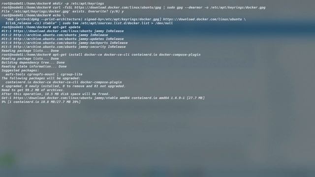 Dərs 3 - Ubuntu 22.04 üzərinə Docker qurulması смотреть онлайн