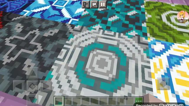 Correct patterns of all types of glazed terracotta in Minecraft смотреть онлайн