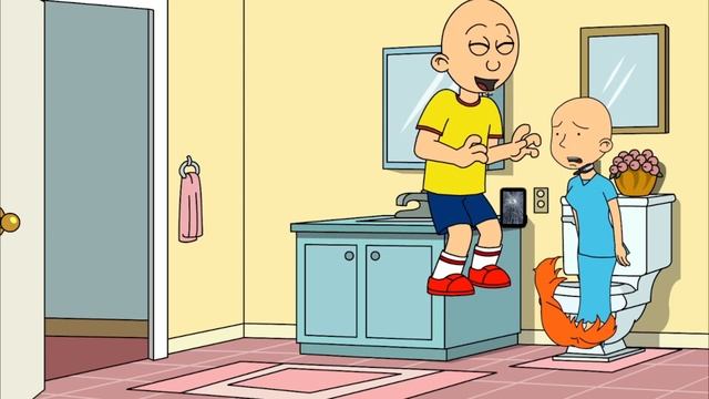 Caillou Gives Rosie A Punishment Day And Gets Grounded/ungrounded
