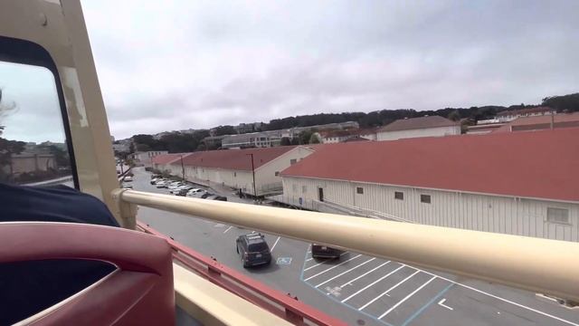 San Francisco. Big bus. Съёмка открытого Тихого океана с моста Золотые Ворота. #Pacificocean #Gerek смотреть онлайн