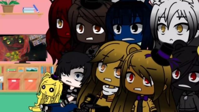 Fnia 4 Reacts To Fnaf 4 Memes (Gacha Club)