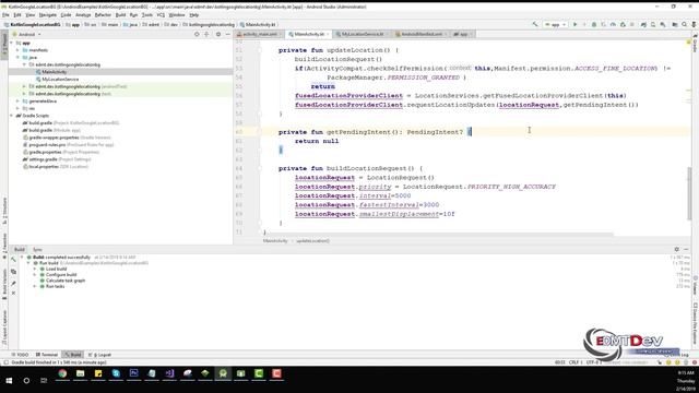 Kotlin Android Tutorial - Google Location Update from Background смотреть онлайн