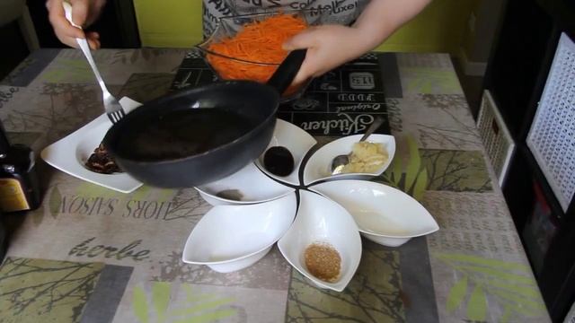 Готовим у Каси / Корейская кухня Морковь по корейски самый легкий салат смотреть онлайн