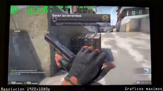 GTX 460 - Counter strike Go - Max Settings смотреть онлайн