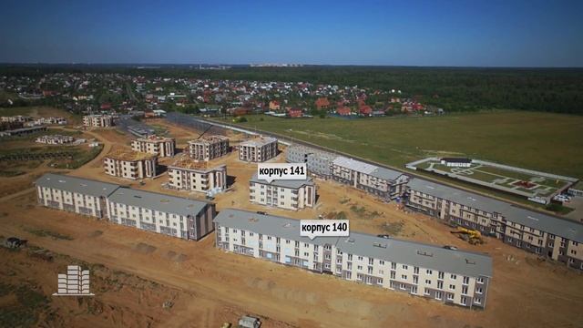 ЖК «Борисоглебское» - съёмка с воздуха смотреть онлайн