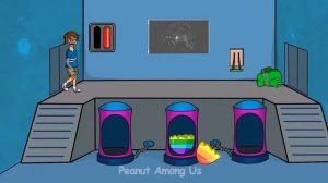 Project Playtime: Boxy Boo 3 heads VS Among Us Animation | Peanut among us (어몽어스)
