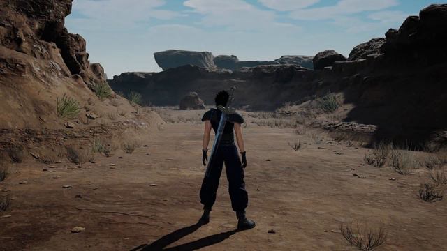 Crisis Core FF VII Reunion Desert Theme смотреть онлайн
