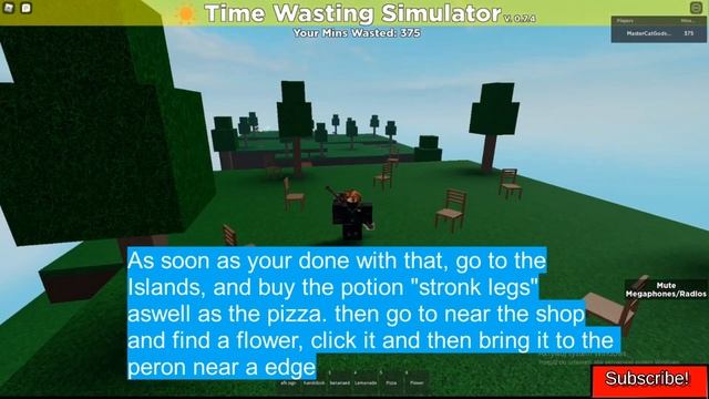 How to Complete a Quest in Time Wasting Simulator! смотреть онлайн