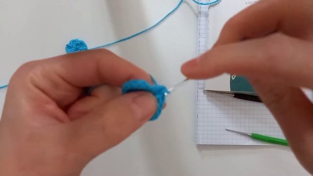 Цветочек крючком. смотреть онлайн