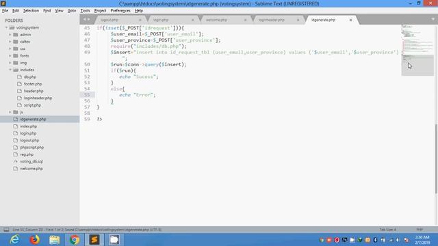 Online Voting System using PHP+SQL in urdu tutorials 016 смотреть онлайн