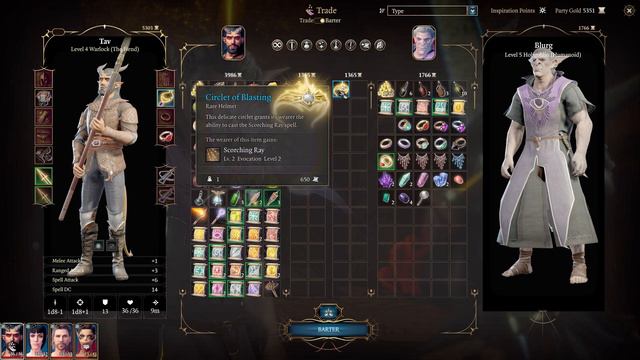 Circlet of Blasting Location Baldur's Gate 3 Rare Helmet смотреть онлайн