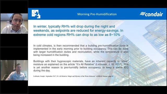 WEBINAR Adiabatic Humidification in Cold Climates смотреть онлайн