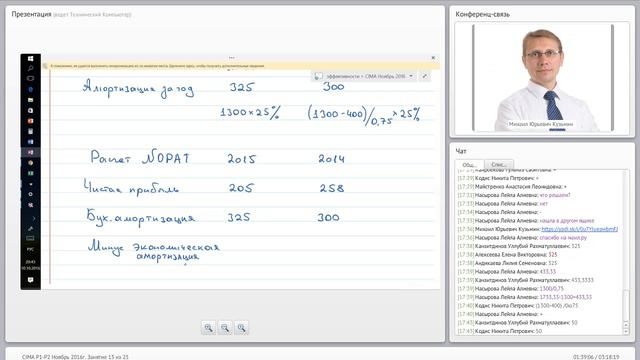 Занятие 13 Группа CIMA Р1 Р2 Ноябрь 2016   847388