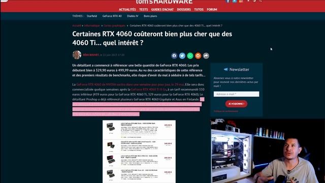 La RTX 4060 détruit la RTX 3060 12Go et 8 Go смотреть онлайн