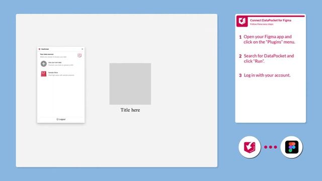 How to install the DataPocket plugin in Figma смотреть онлайн