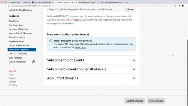 Build your first Slack app with Bolt ⚡️ (JavaScript) смотреть онлайн
