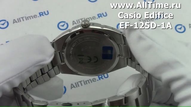 Обзор. Мужские наручные часы Casio Edifice EF-125D-1A