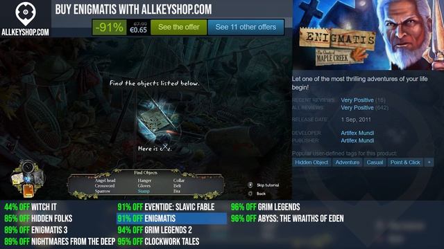 Best Deals for the Top Hidden Object Games (PC, PS4, Xbox One) смотреть онлайн