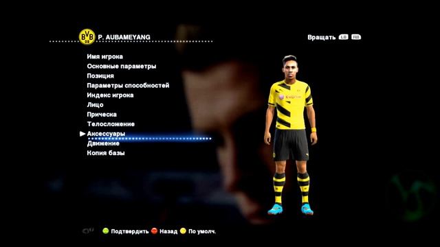Новое Лицо & Прическа PIERRE AUBAMEYANG 15-16 | PES 2013 смотреть онлайн
