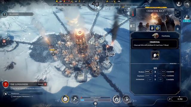 People Want To Leave For London - Frostpunk #5 смотреть онлайн