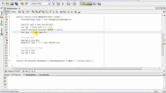 Apache NetBeans with JDK 10 Local Variable Type Inference смотреть онлайн