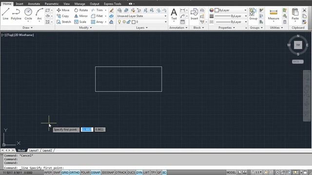 AutoCAD 2012 Urdu Tutorial part 4- Drawing Accuracy смотреть онлайн
