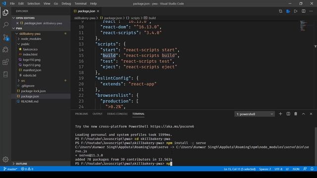 React - Learn how to create a Progressive Web App - Build and Serve Project смотреть онлайн