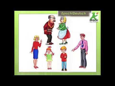 Deutsch für Kinder: Die Familie (Deutsch A1)#01
