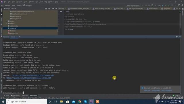 Gitignore not working смотреть онлайн