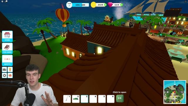 How To Get The STRONKED BADGE In Roblox Fishing Simulator! смотреть онлайн