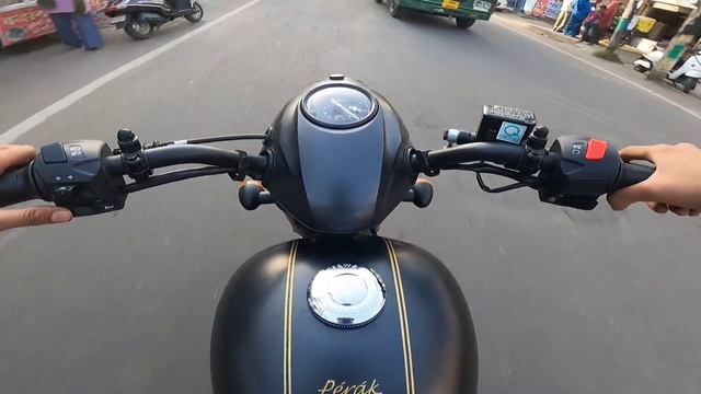 Legal exhaust in Jawa Perak | loud exhaust and backfire смотреть онлайн