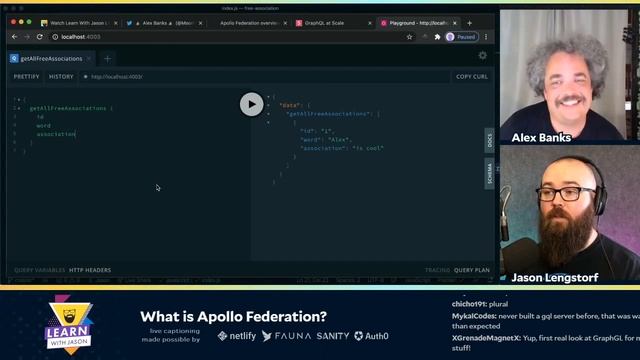 What is Apollo Federation? (with Alex Banks) — Learn With Jason смотреть онлайн