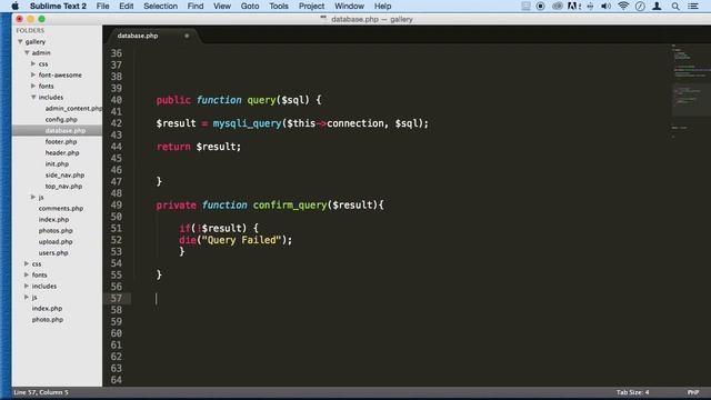4 007 Database Class Helper Methods смотреть онлайн