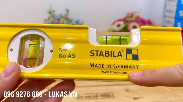 Thước thủy 20cm 19565 khung nhôm đúc 2 bọt thủy Stabila Germany смотреть онлайн
