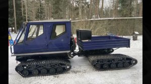 ВАЗ СХМ-8.  Гусеничный вездеход для бездорожья