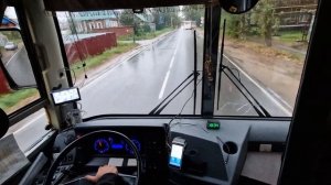 ПАССАЖИР НА КРЫШЕ АВТОБУСА?!? ОПОЗДАНИЕ на 20 МИНУТ, ПРОБКИ,  РАБОТА водителем АВТОБУСА на МАРШРУТЕ